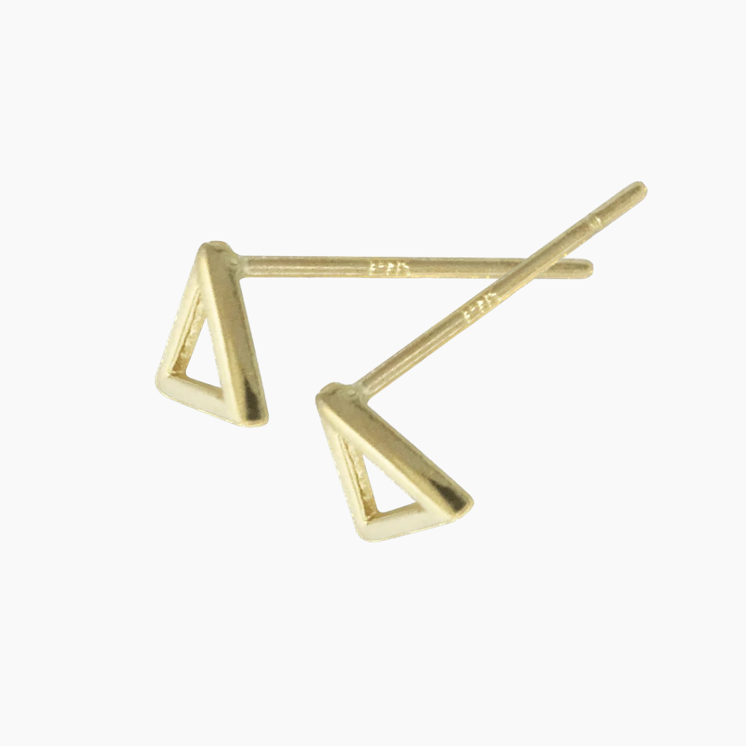 Triangle Stud Earrings