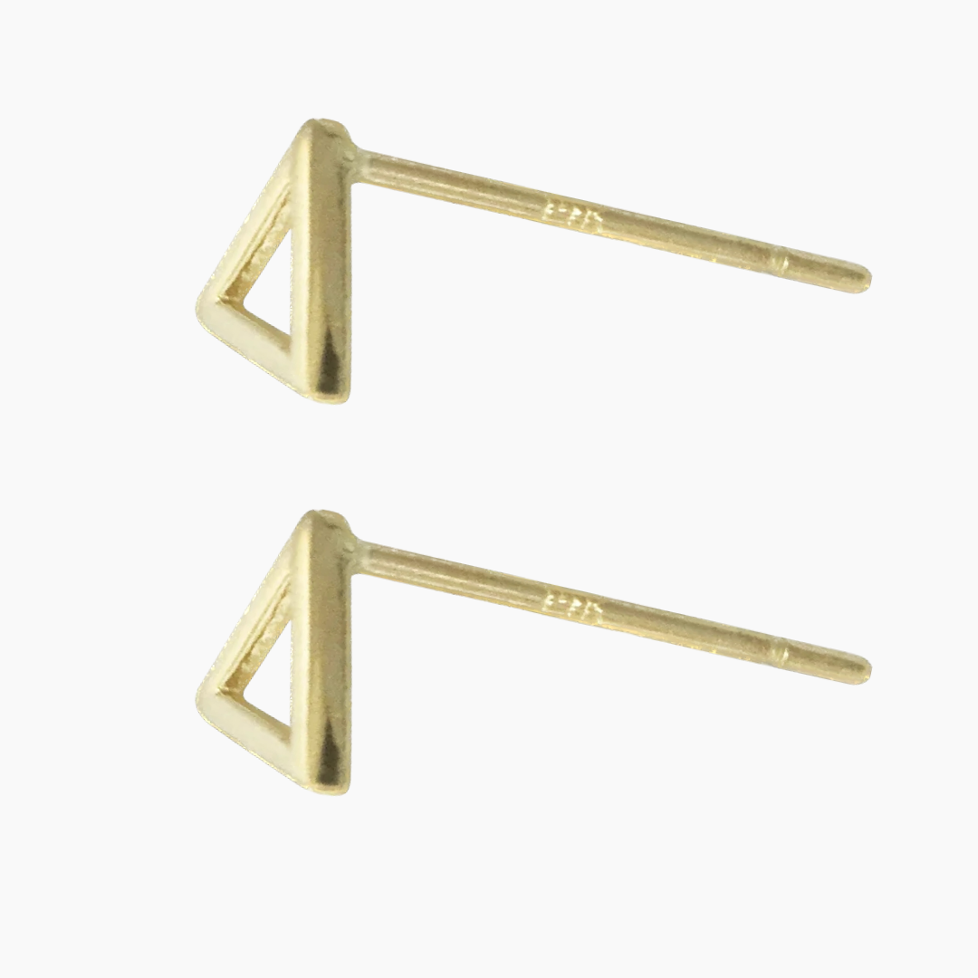 Triangle Stud Earrings