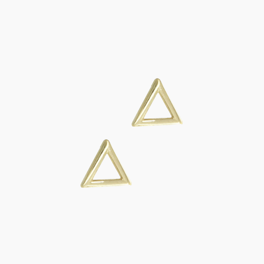 Triangle Stud Earrings