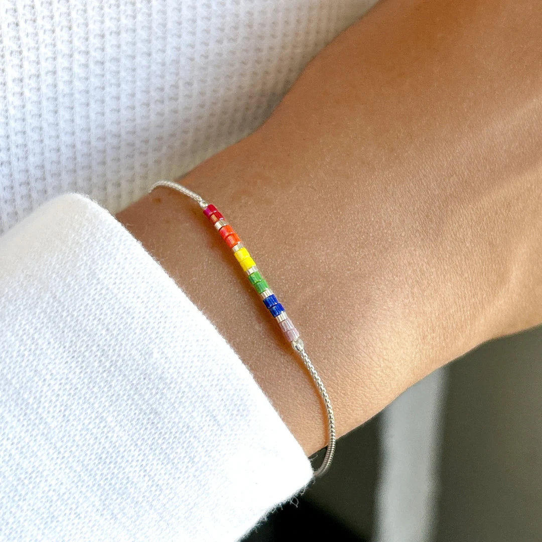 Dainty Rainbow Bracelet