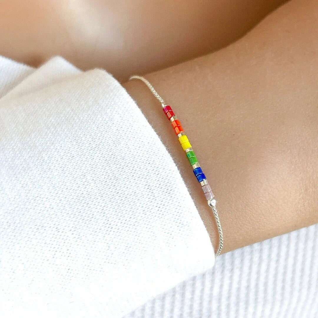 Dainty Rainbow Bracelet