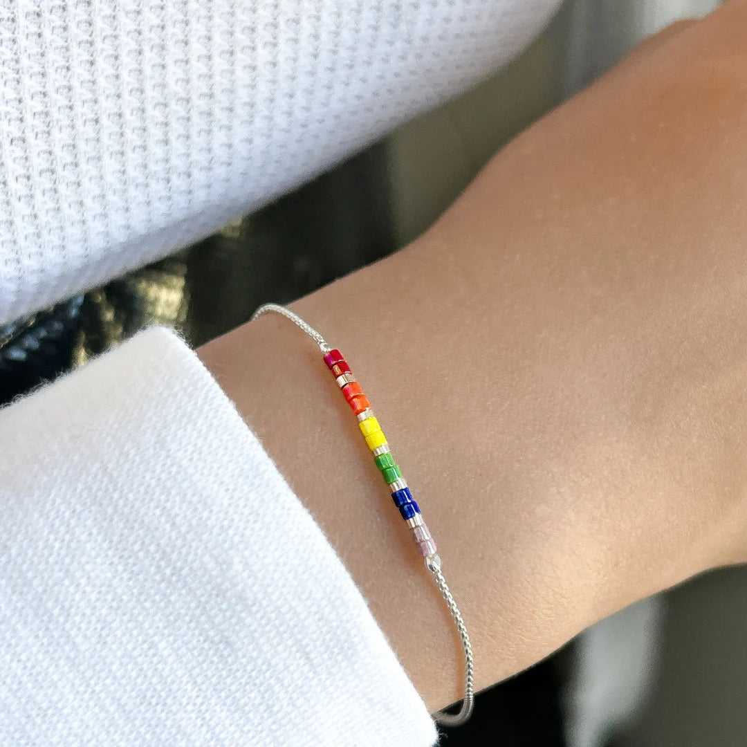 Dainty Rainbow Bracelet