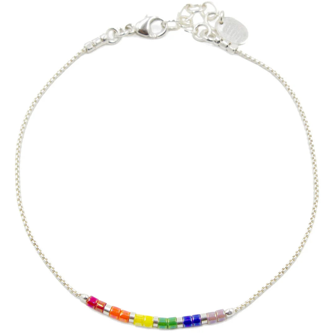 Dainty Rainbow Bracelet