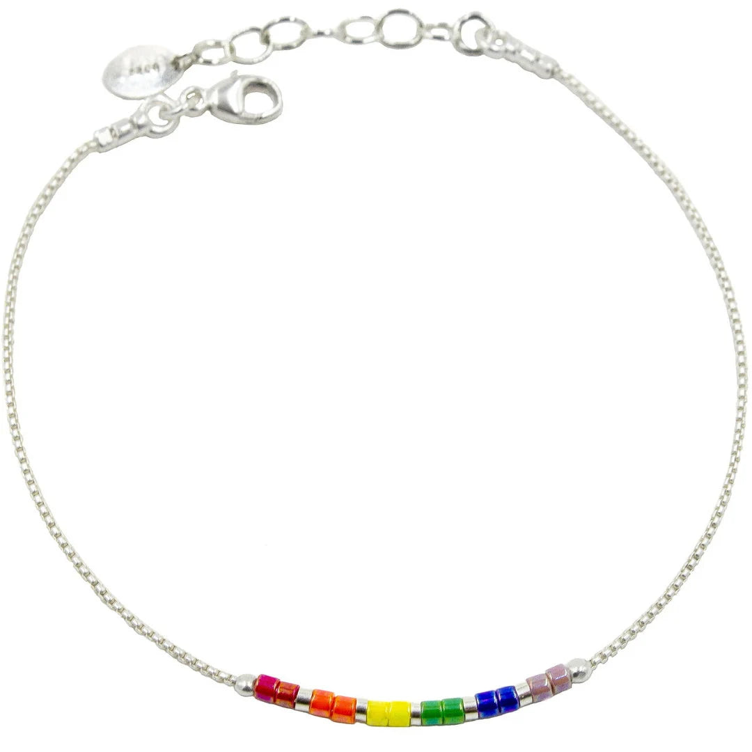 Dainty Rainbow Bracelet