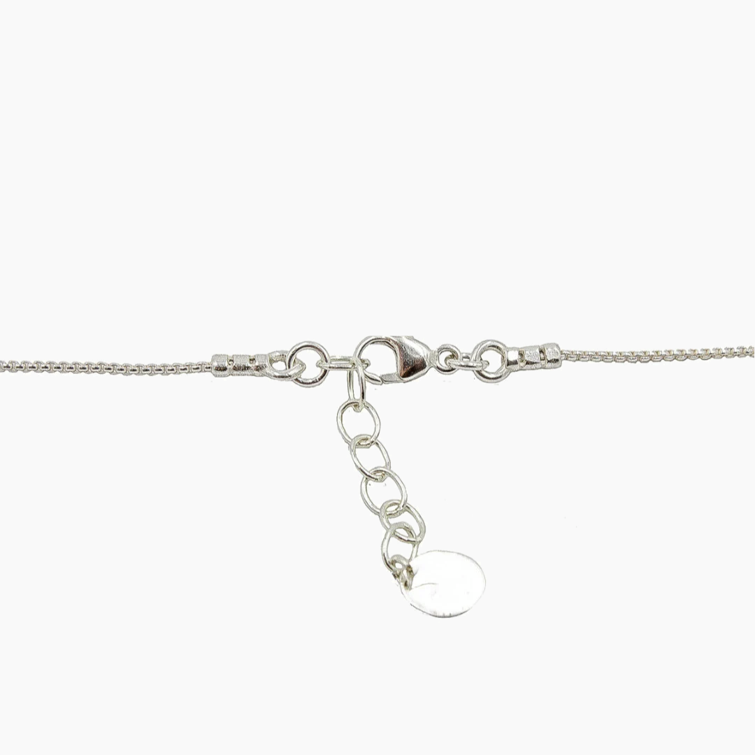 Sterling Silver Rainbow Necklace