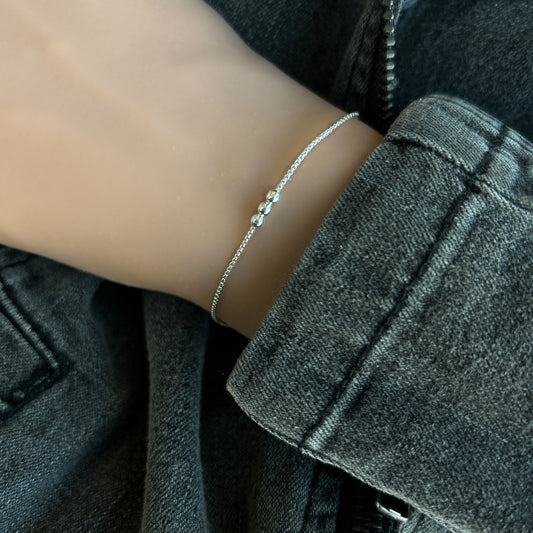 Triple Bead Bracelet