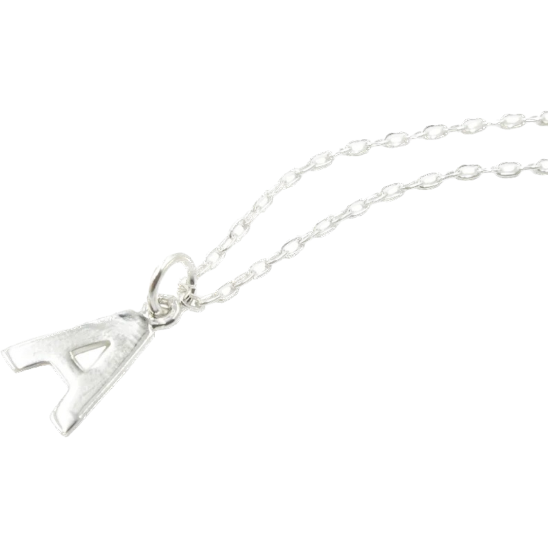 Initial Sterling Silver Necklace