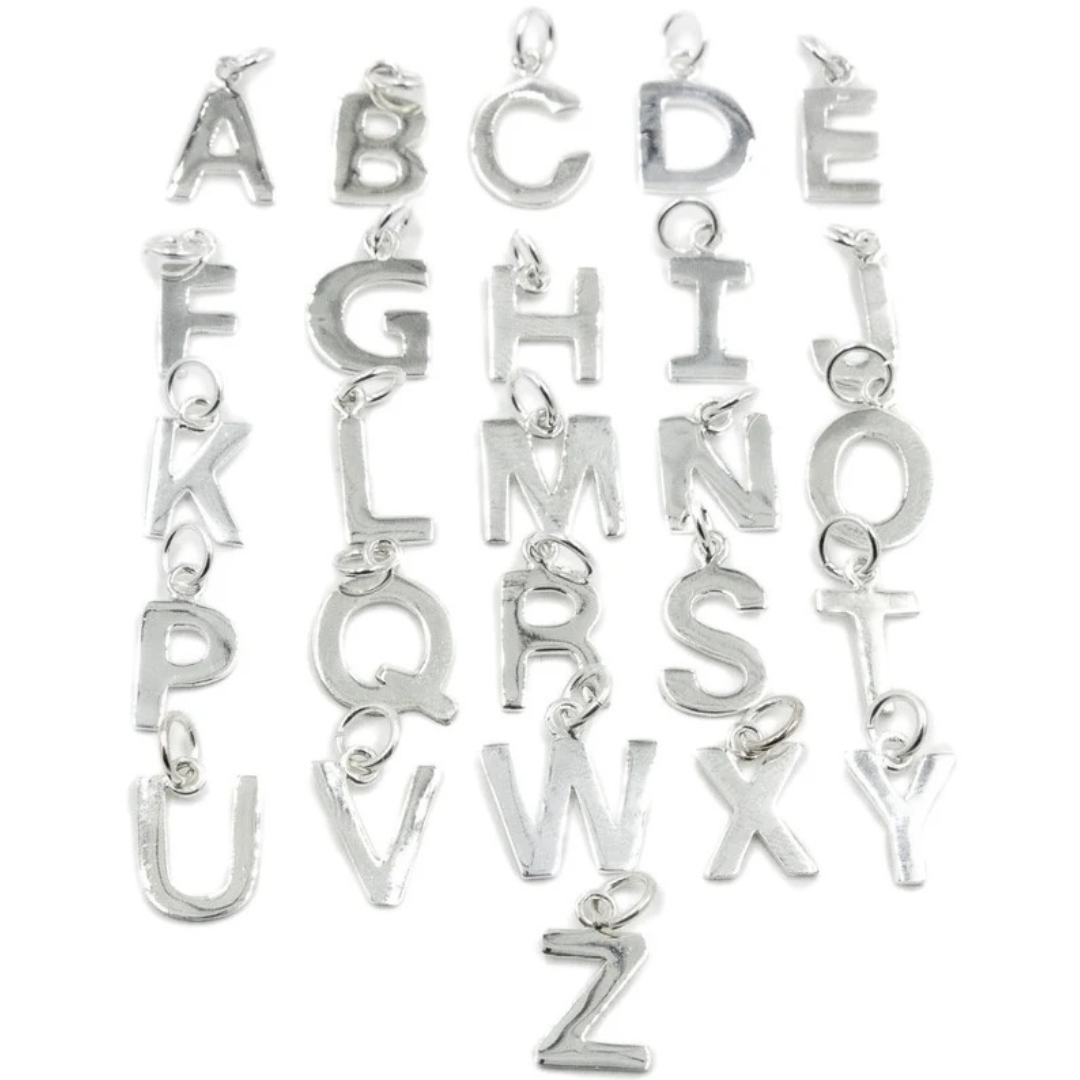 Initial Sterling Silver Necklace