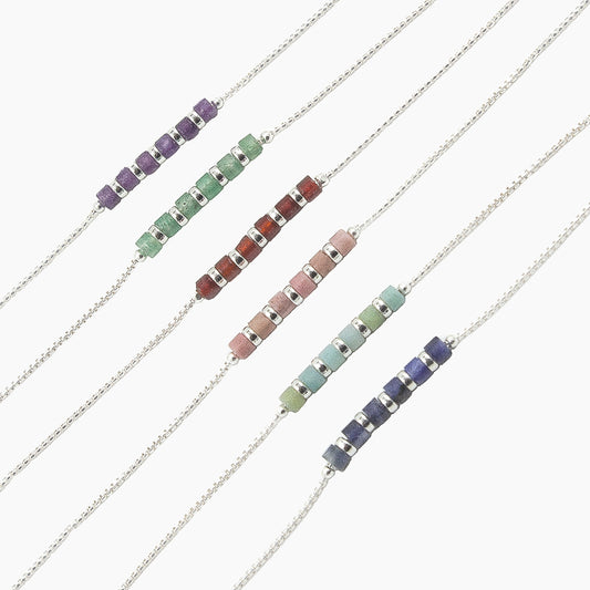 Gemstone Chain Bracelet