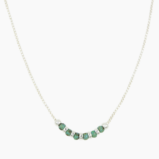 Thin Beaded Necklace